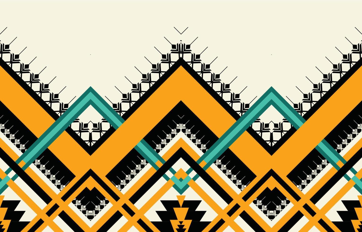 abstract etnisch meetkundig naadloos patroon vector. Afrikaanse Arabisch Amerikaans aztec motief patroon. vector elementen ontworpen voor achtergrond, behang, afdrukken, inpakken,tegel, kleding stof patroon. vector patroon.