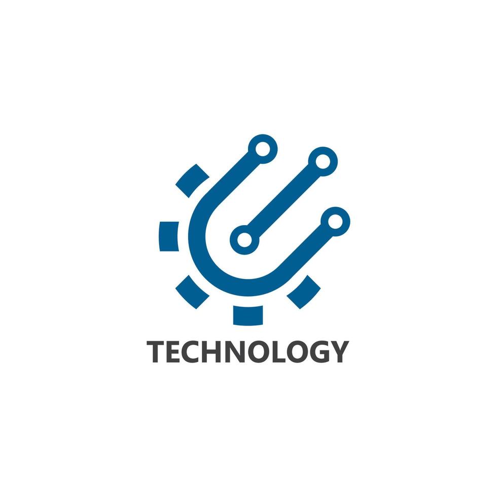 vector logo technologie concept illustratie