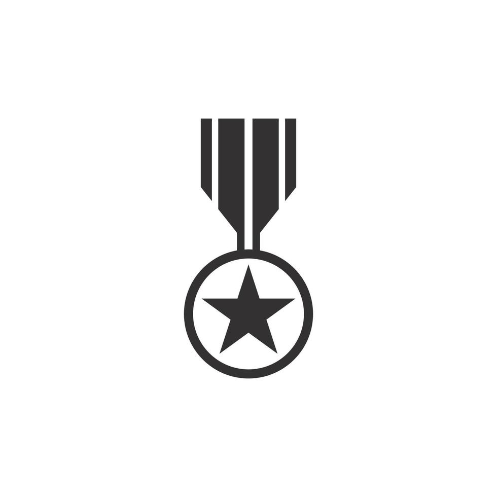 reeks van medaille icoon vector voor veteranen dag illustratie
