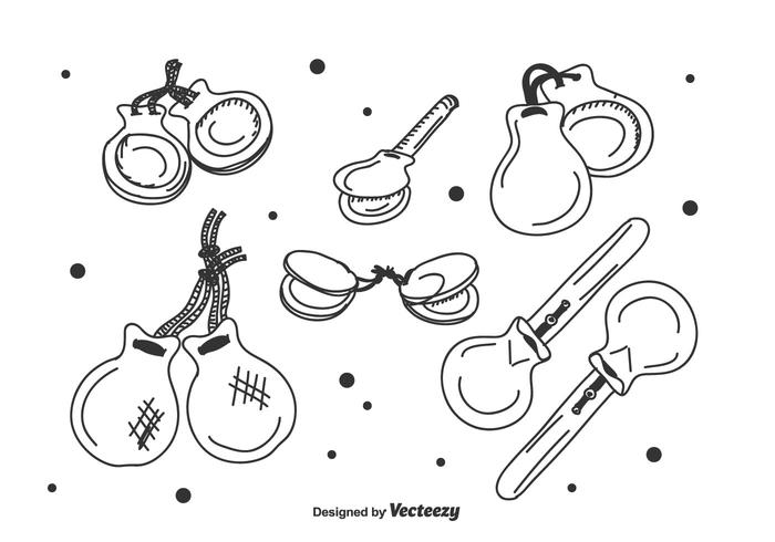 Castanetten Vector