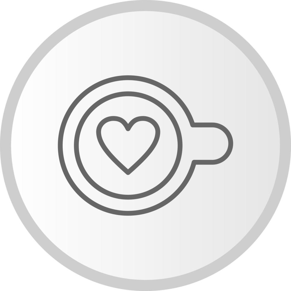 latte kunst vector icoon