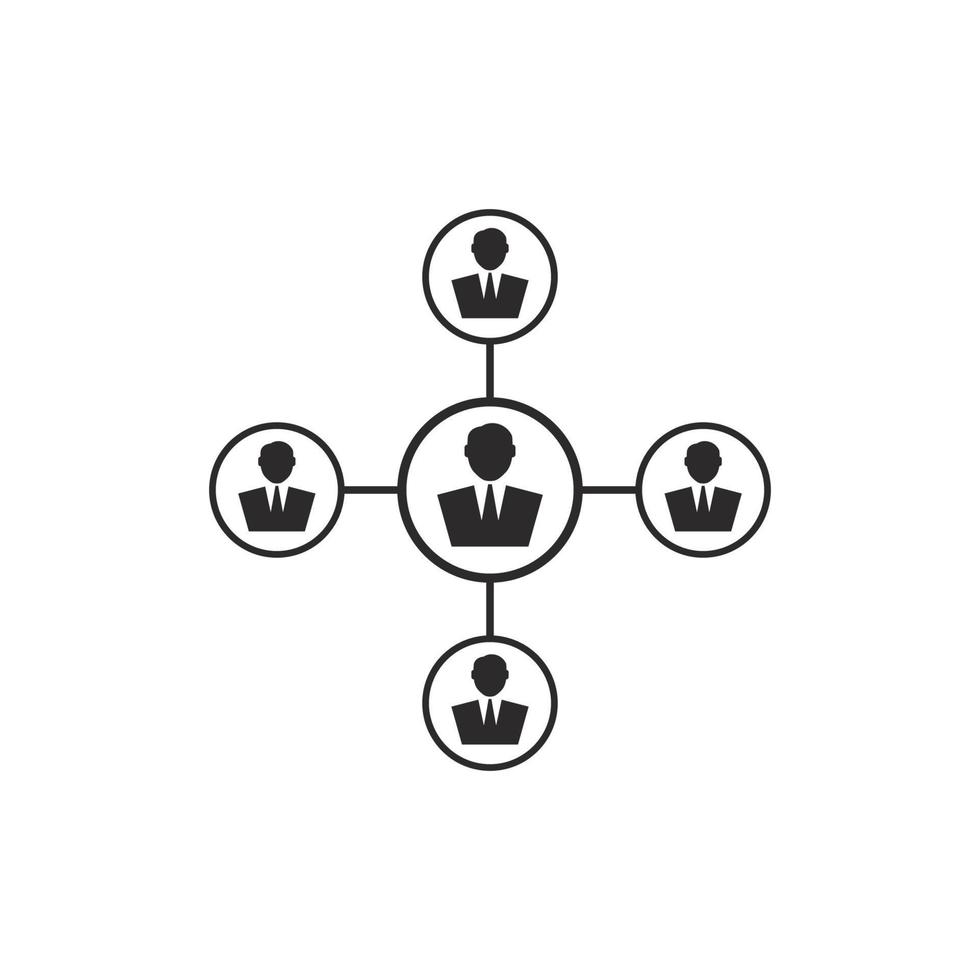 bedrijf verbinding partnerschap vector illustratie