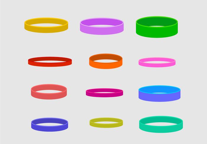 Wristband Vector Collectie