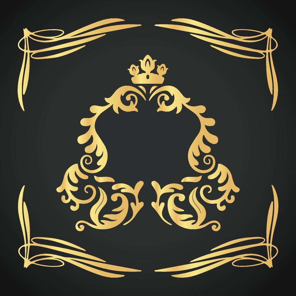 luxe creatief en mooi ornament vector ontwerpen Aan kleurrijk achtergrond