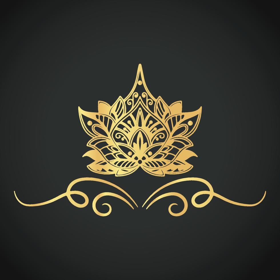 luxe creatief en mooi ornament vector ontwerpen Aan kleurrijk achtergrond