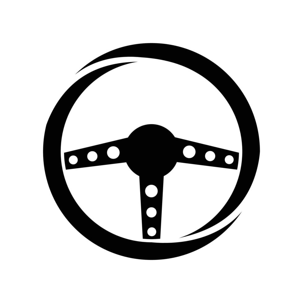 stuurwiel logo vector