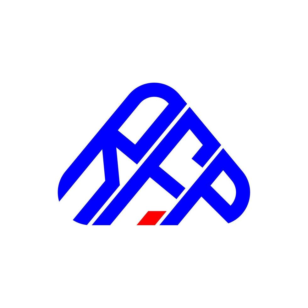 rfp brief logo creatief ontwerp met vector grafisch, rfp gemakkelijk en modern logo.