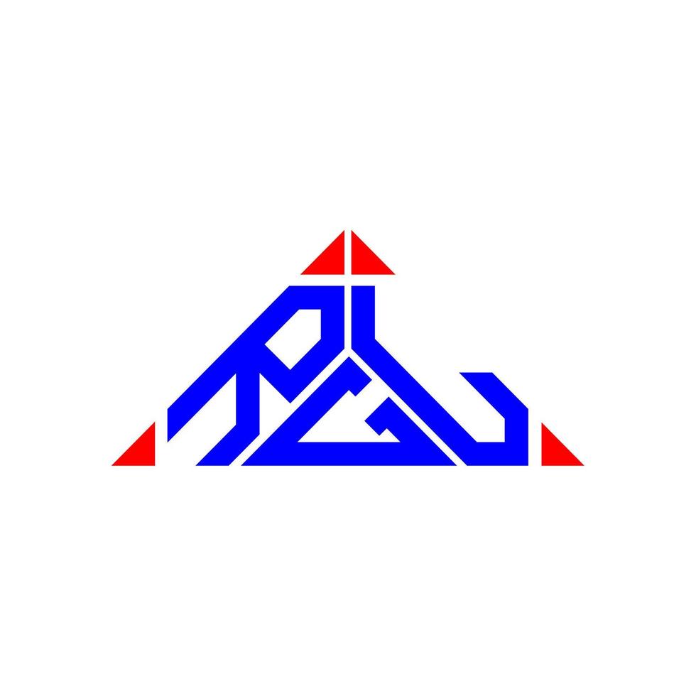 rgl brief logo creatief ontwerp met vector grafisch, rgl gemakkelijk en modern logo.
