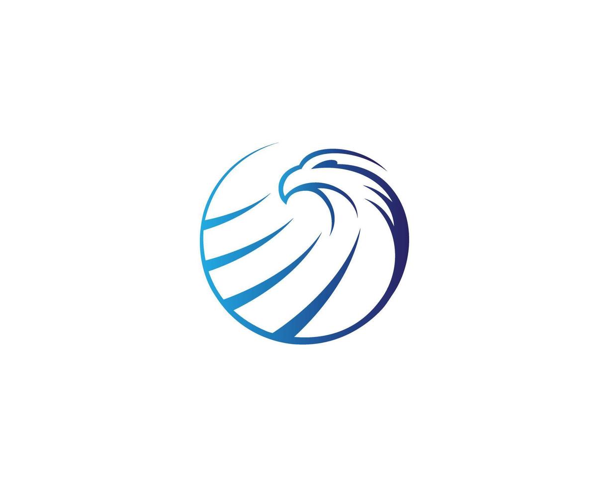 adelaar logo ontwerp modern wereldbol symbool icoon vector sjabloon.