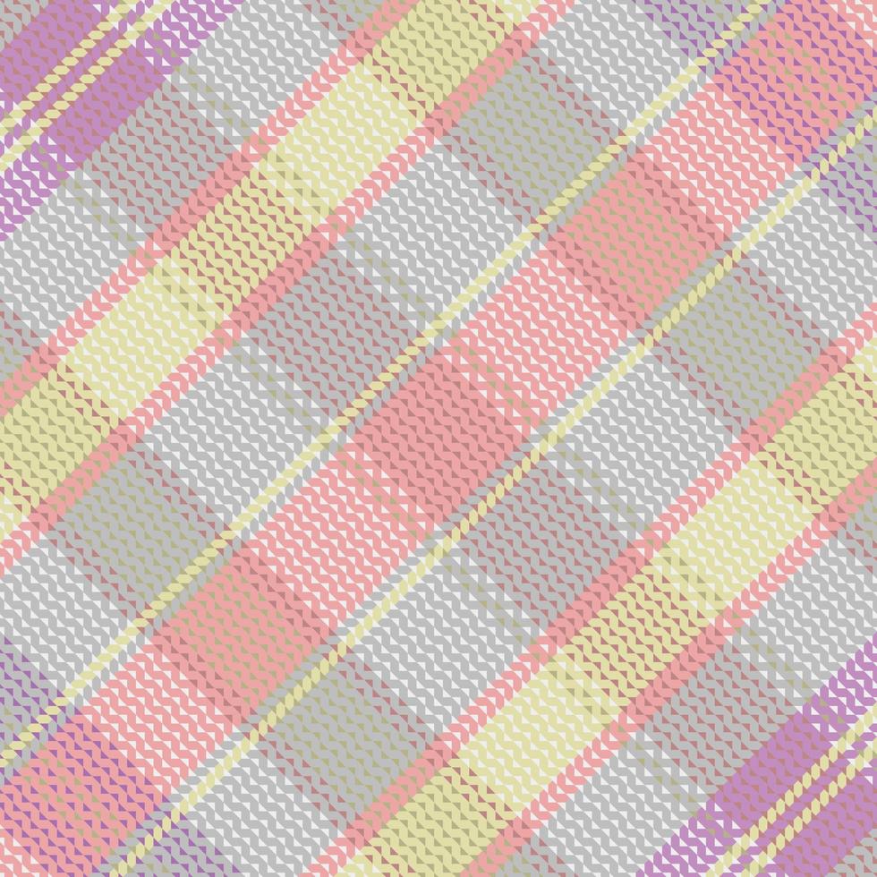 Schotse ruit of plaid pastel kleur patroon. vector