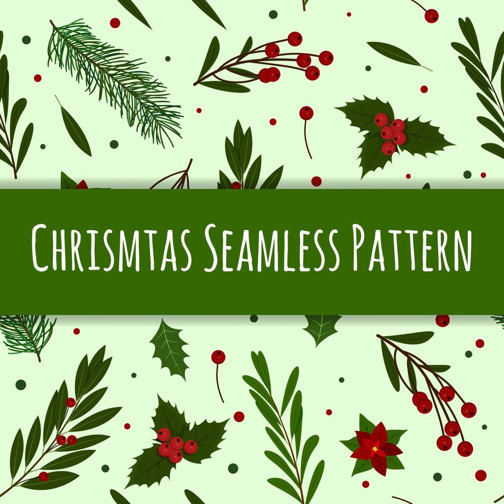 vrolijk Kerstmis naadloos patroon ontwerp vector