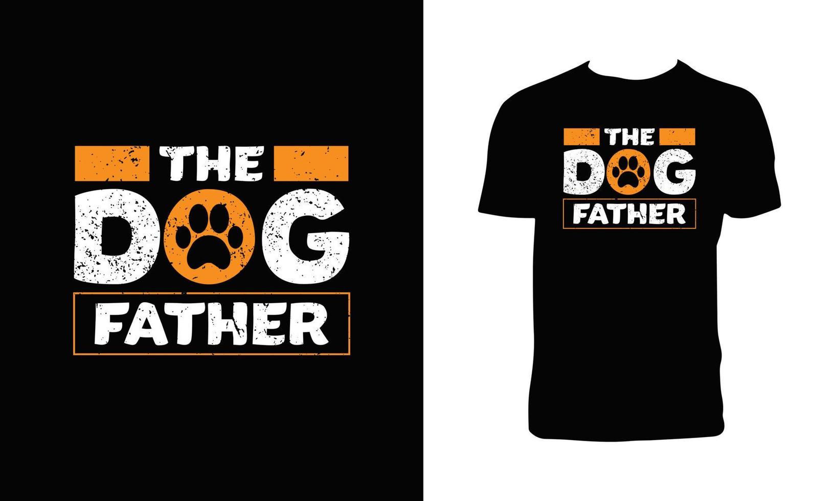 hond vector t-shirt ontwerp