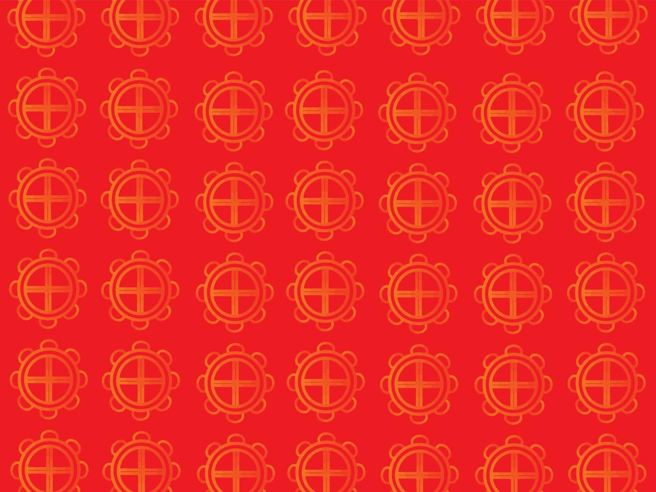 rood roze oranje cirkel gouden geel kleur achtergrond behang leeg patroon abstract creatief grafisch ontwerp banier symbool decoratie ornament gelukkig Chinese nieuw jaar vector illustratie Azië cultuur