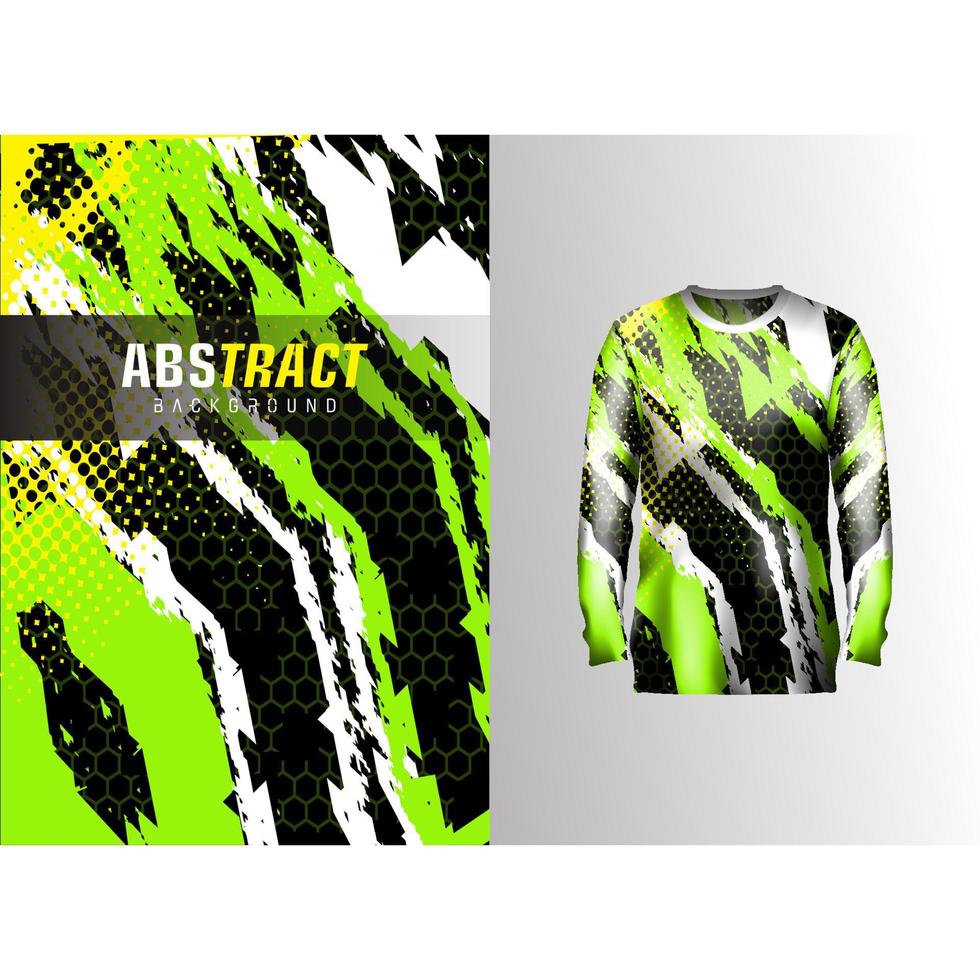 abstract structuur achtergrond illustratie voor sport Jersey vector