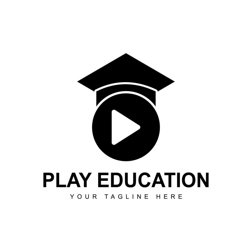 Speel onderwijs logo vector