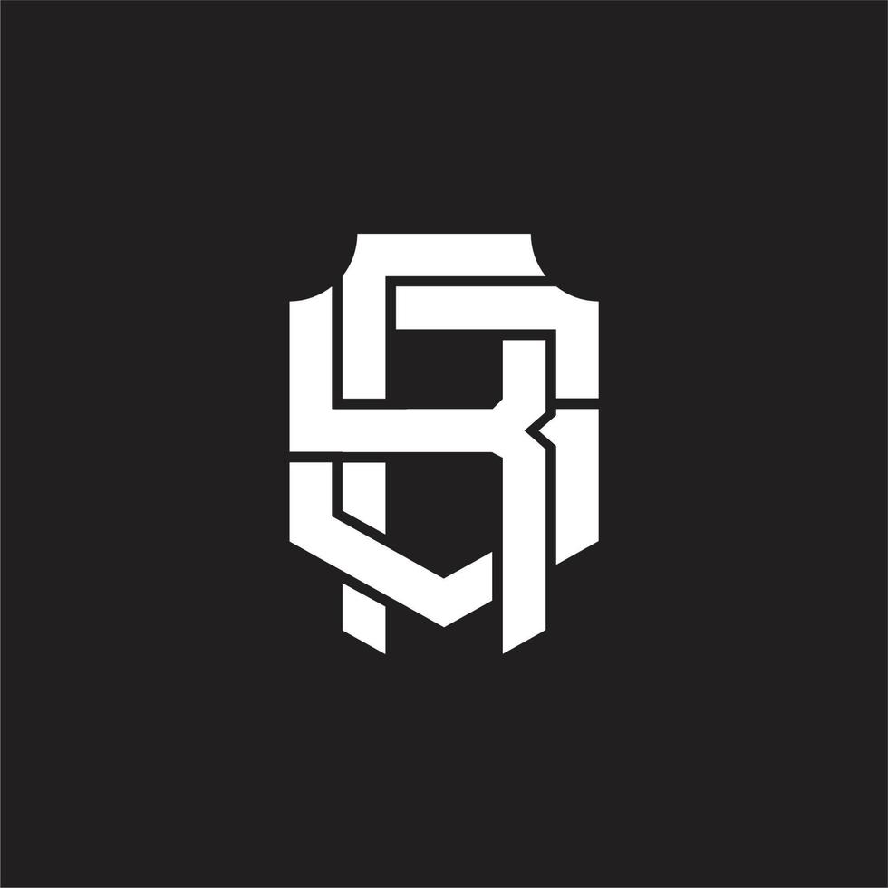 rs logo monogram ontwerp sjabloon vector