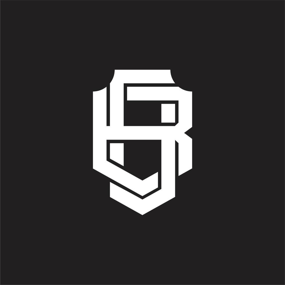 sb logo monogram ontwerp sjabloon vector