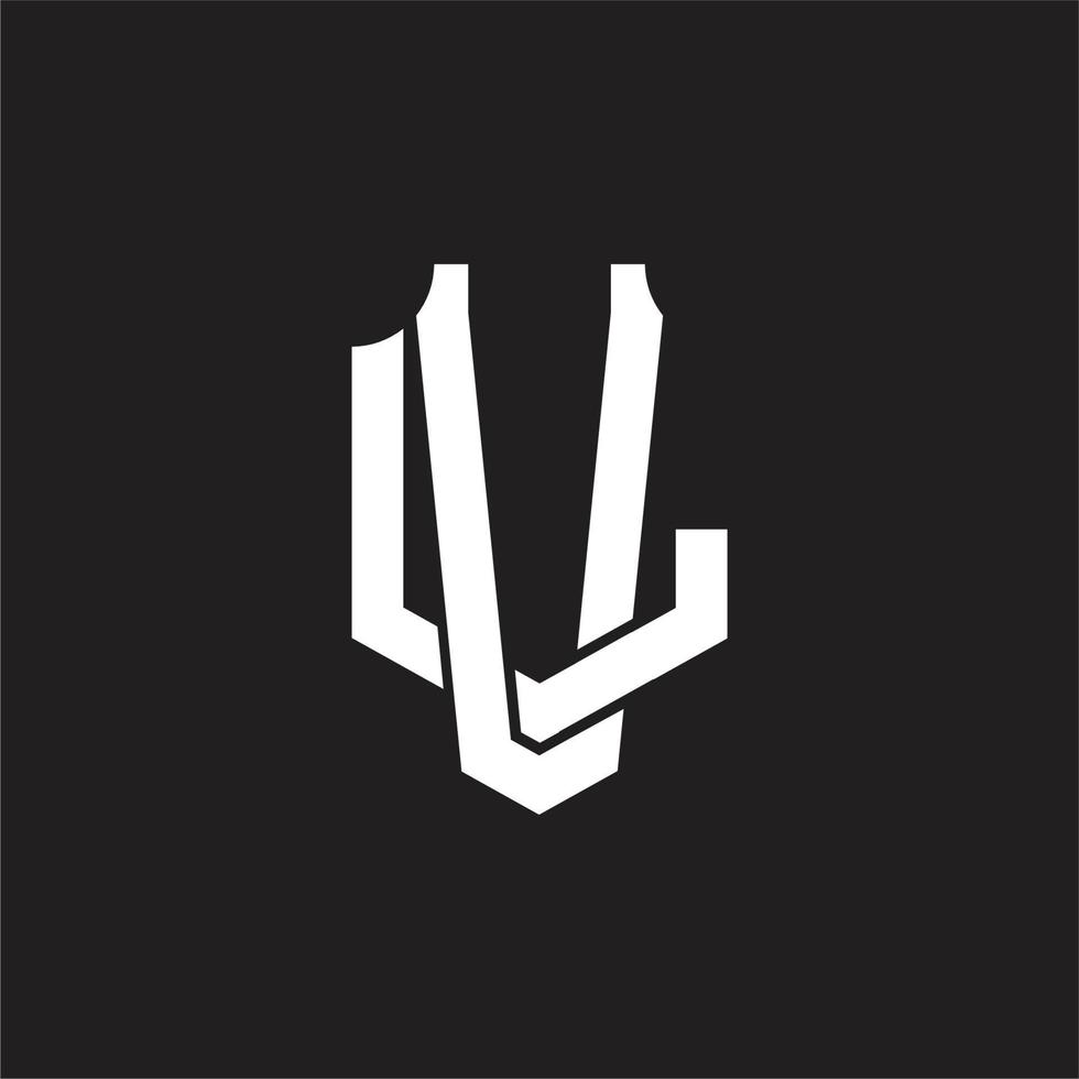 vl logo monogram ontwerp sjabloon vector