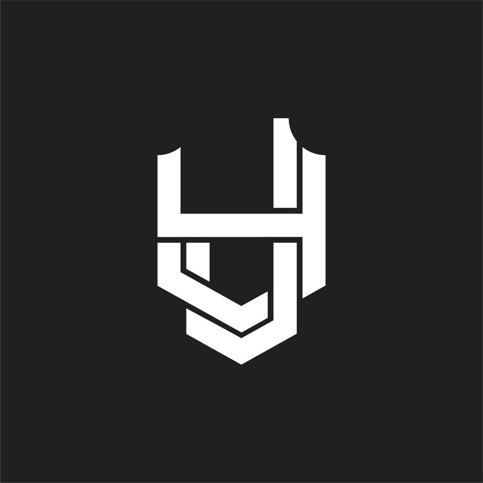 jy logo monogram ontwerp sjabloon vector