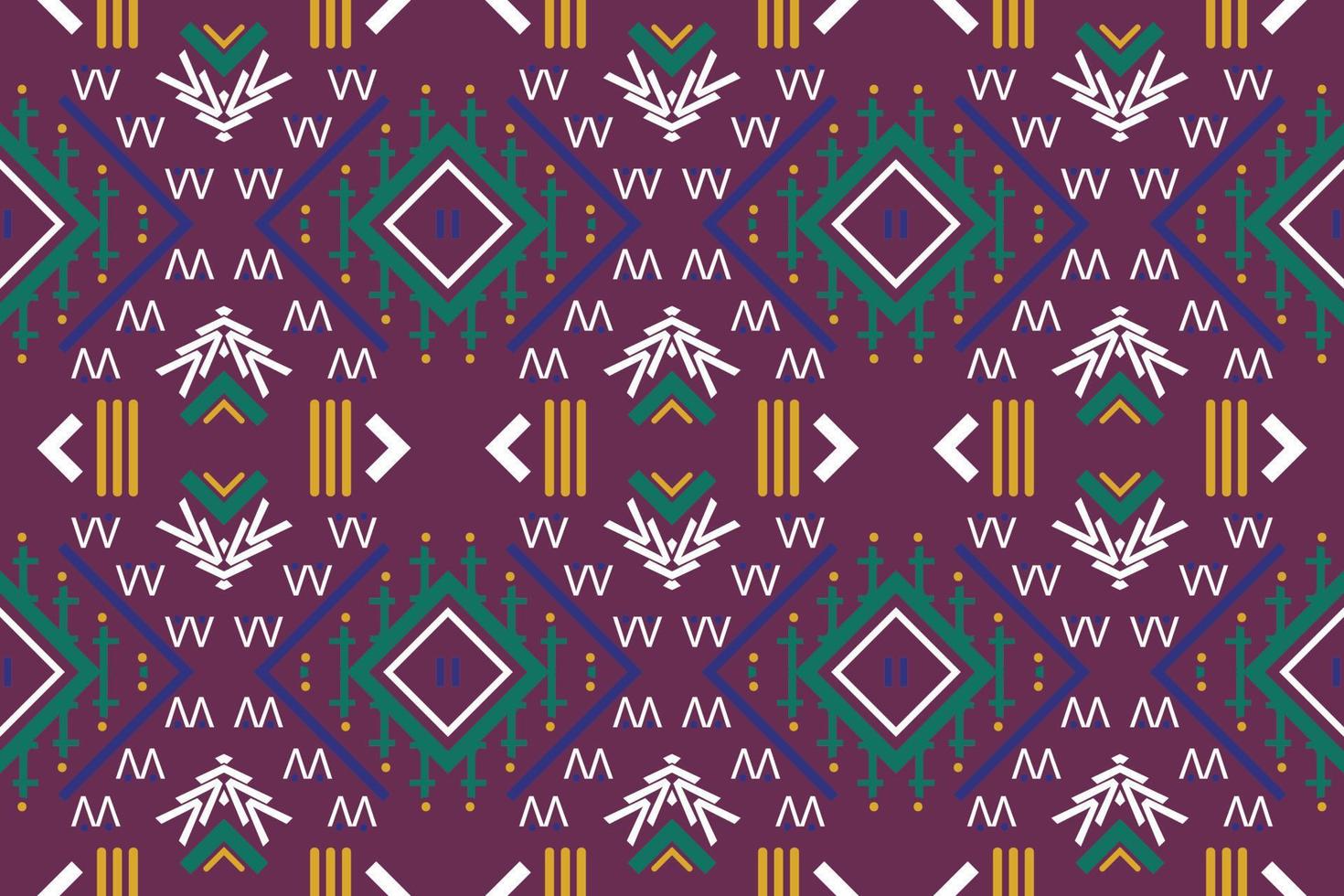 etnisch aztec ikat naadloos patroon textiel ikat prints naadloos patroon digitaal vector ontwerp voor afdrukken Saree kurti Borneo kleding stof aztec borstel symbolen stalen elegant