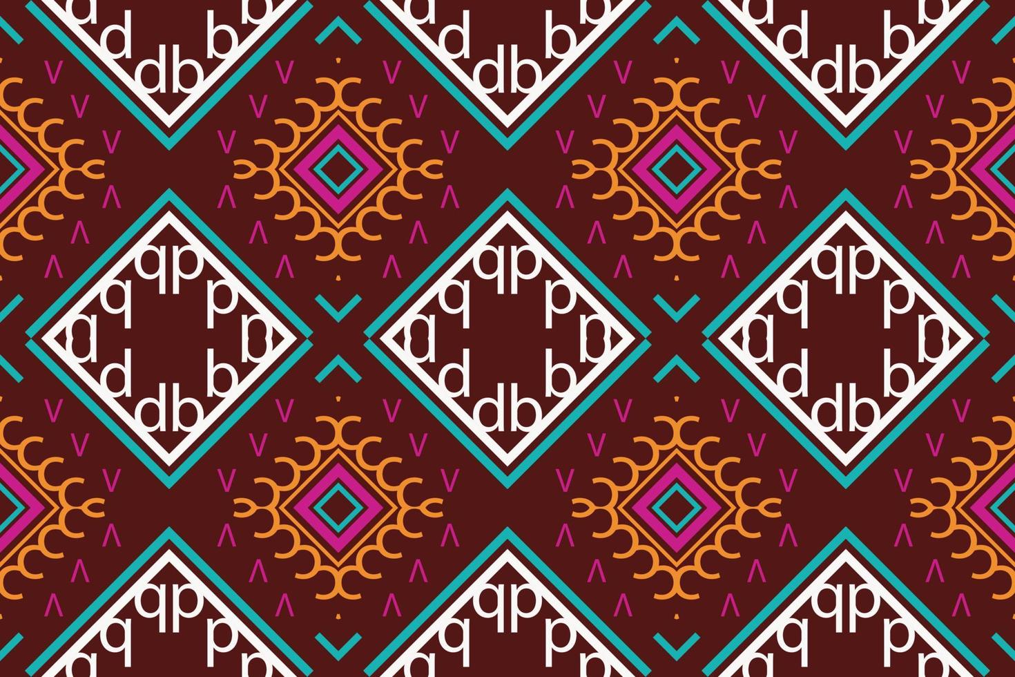 ikat naadloos patroon ikat strepen batik textiel naadloos patroon digitaal vector ontwerp voor afdrukken Saree kurti Borneo kleding stof grens borstel symbolen stalen elegant