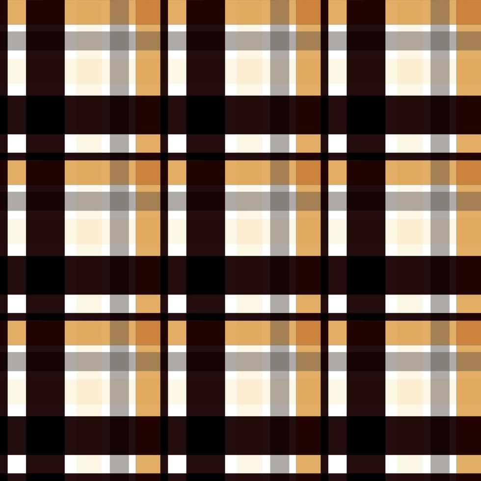 Schotse ruit patroon kleding stof ontwerp achtergrond de resulterend blokken van kleur herhaling verticaal en horizontaal in een kenmerkend patroon van pleinen en lijnen bekend net zo een ingesteld. Schotse ruit is vaak gebeld plaid vector