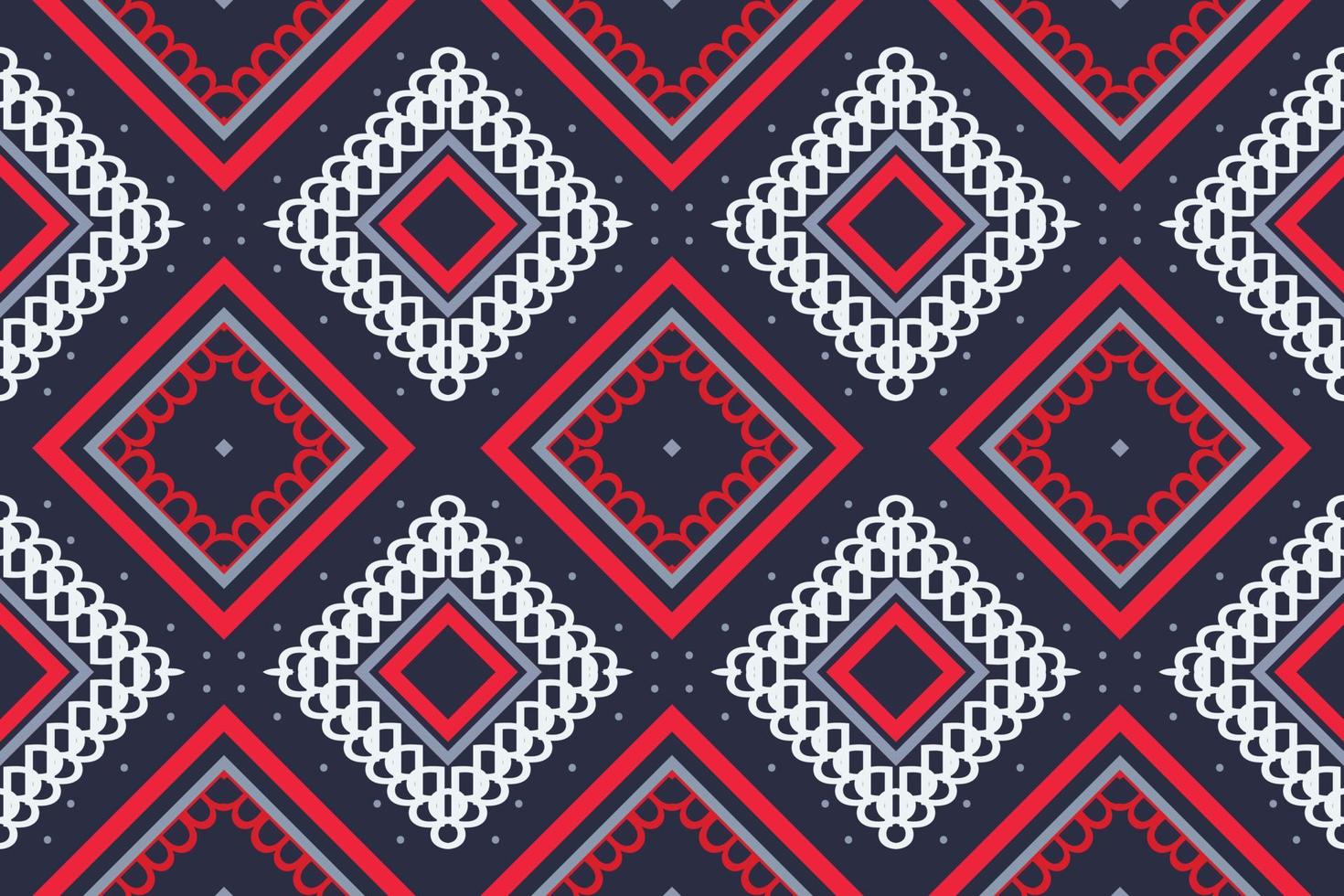 etnisch patroon Filipijns textiel. traditioneel etnisch patroon ontwerp het is een patroon gemaakt door combineren meetkundig vormen. ontwerp voor afdrukken. gebruik makend van in de mode industrie. vector