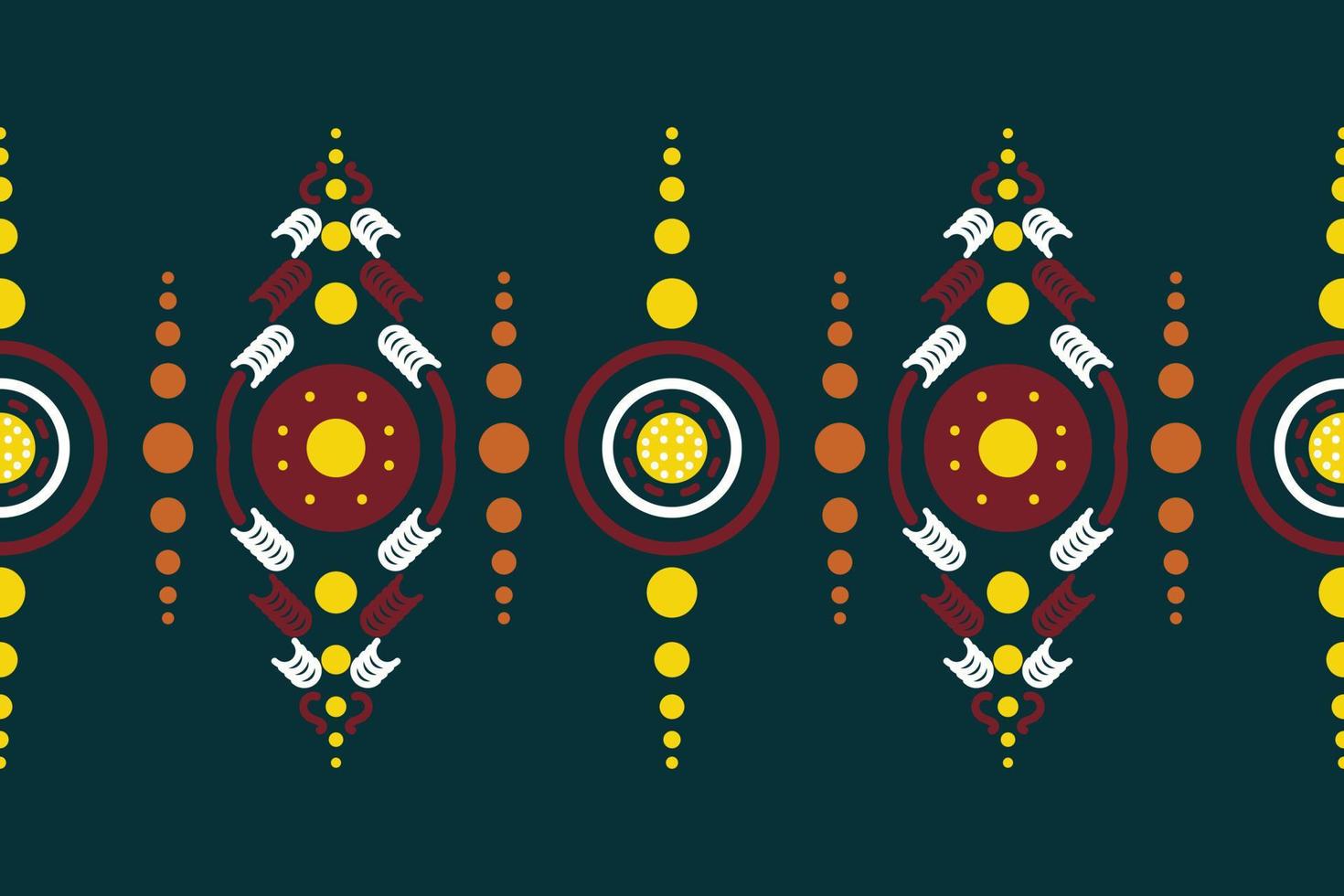 etnisch grens ikat naadloos patroon textiel ikat ontwerp naadloos patroon digitaal vector ontwerp voor afdrukken Saree kurti Borneo kleding stof grens borstel symbolen stalen ontwerper