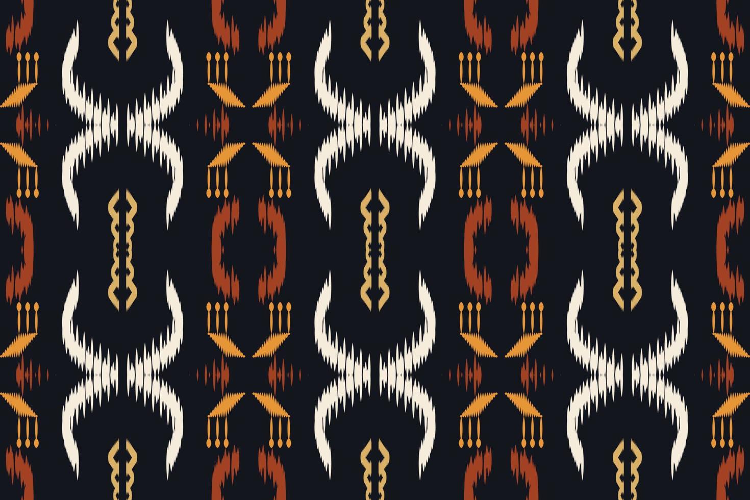 batiktextiel ikat afdrukken naadloos patroon digitaal vector ontwerp voor afdrukken Saree kurti Borneo kleding stof grens borstel symbolen stalen ontwerper