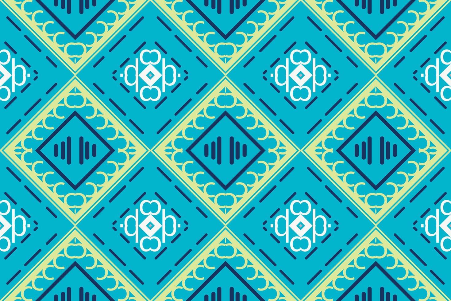 etnisch aztec ikat naadloos patroon textiel ikat bloemen naadloos patroon digitaal vector ontwerp voor afdrukken Saree kurti Borneo kleding stof aztec borstel symbolen stalen katoen