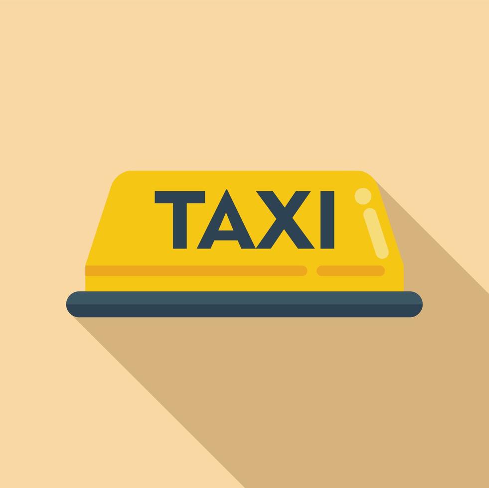 taxi taxi icoon vlak vector. luchthaven vlucht vector