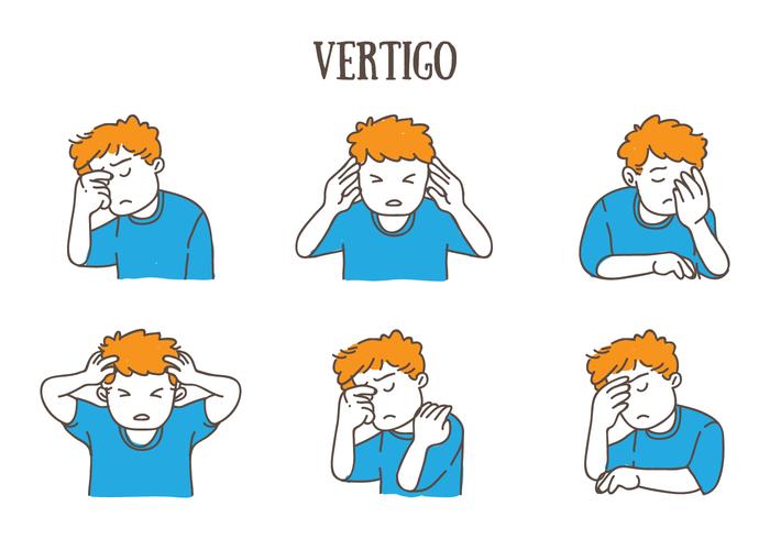 Vertigo Illustratie vector