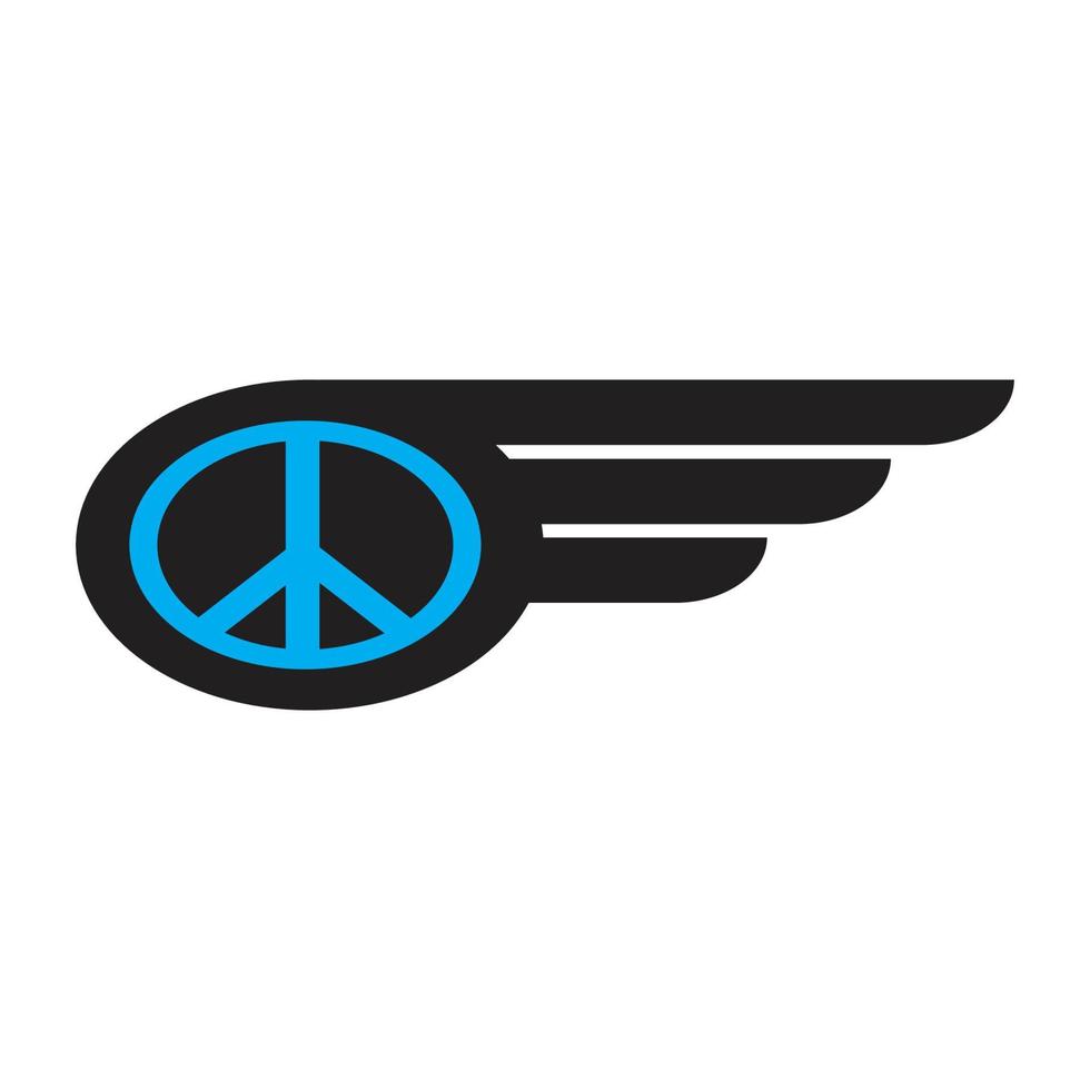 vrede symbool icoon vector vriendschap illustratie ontwerp sjabloon