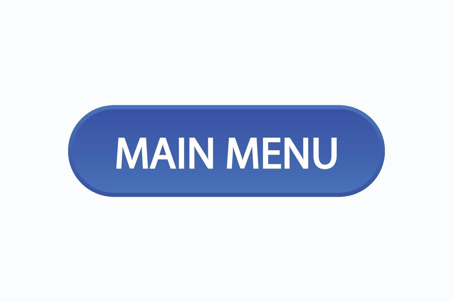 eenvoudig rgbmain menu knop vectoren.teken etiket toespraak bubbel hoofd menu vector