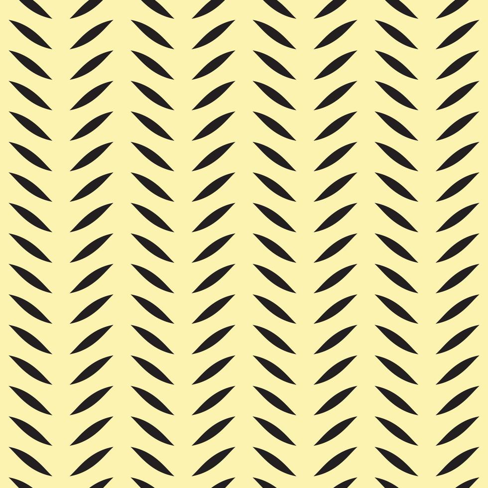 geel en zwart afdrukken, meetkundig vector patroon, abstract herhaling achtergrond