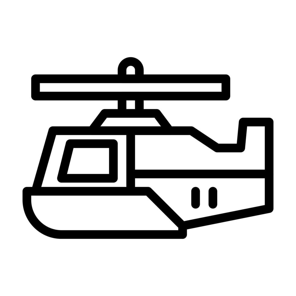 helikopter illustratie vector en logo icoon leger wapen icoon perfect.