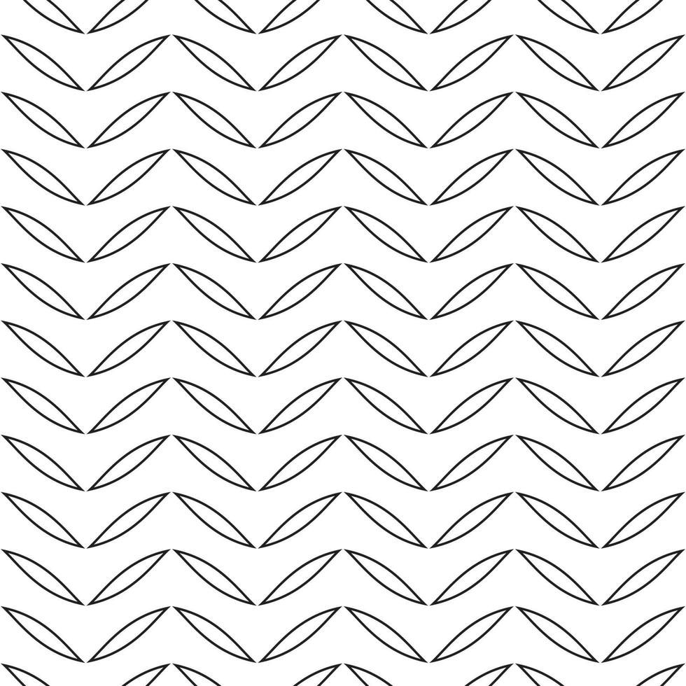 zwart en wit chevron afdrukken, meetkundig vector patroon