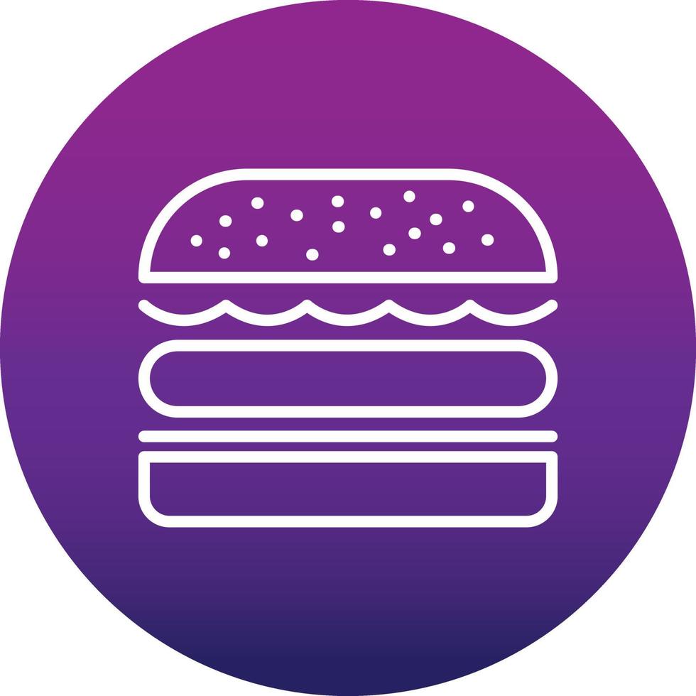 Hamburger vector icoon