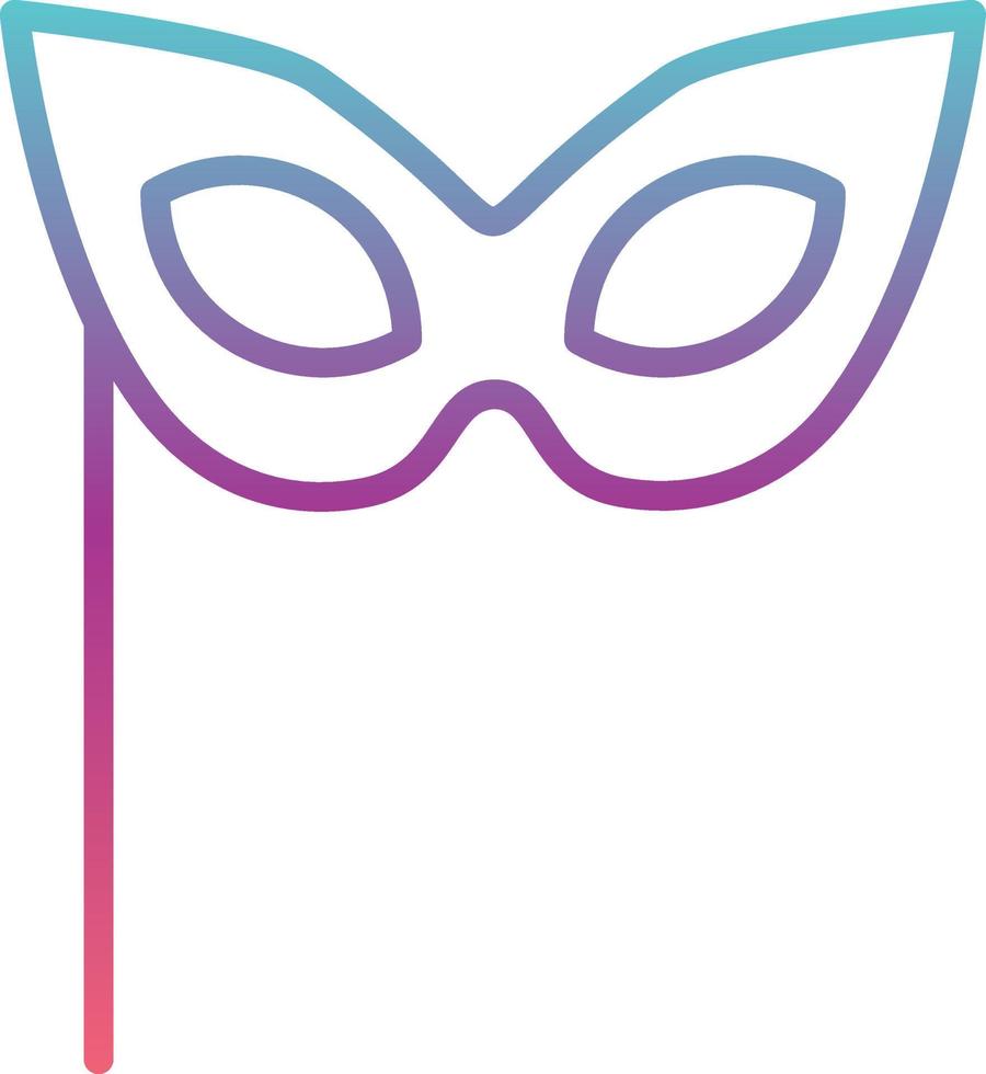 verjaardag masker vector icoon