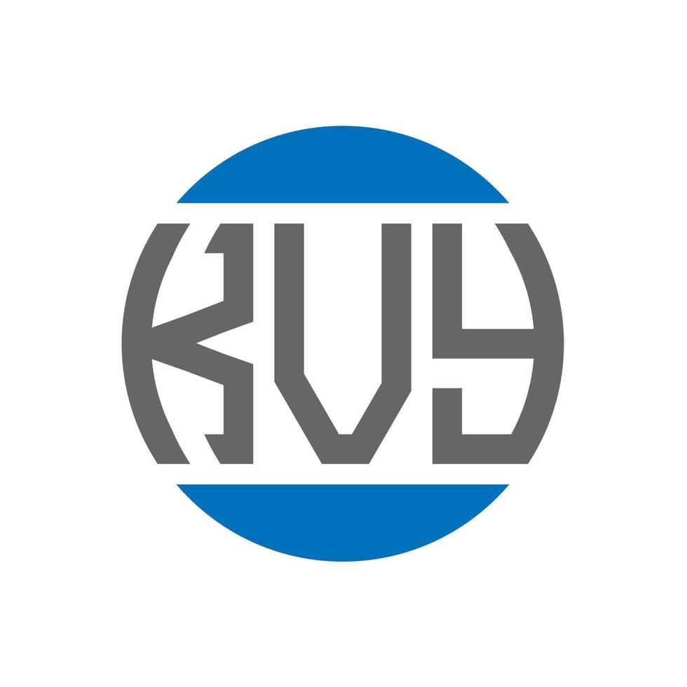 kvy brief logo ontwerp Aan wit achtergrond. kvy creatief initialen cirkel logo concept. kvy brief ontwerp. vector