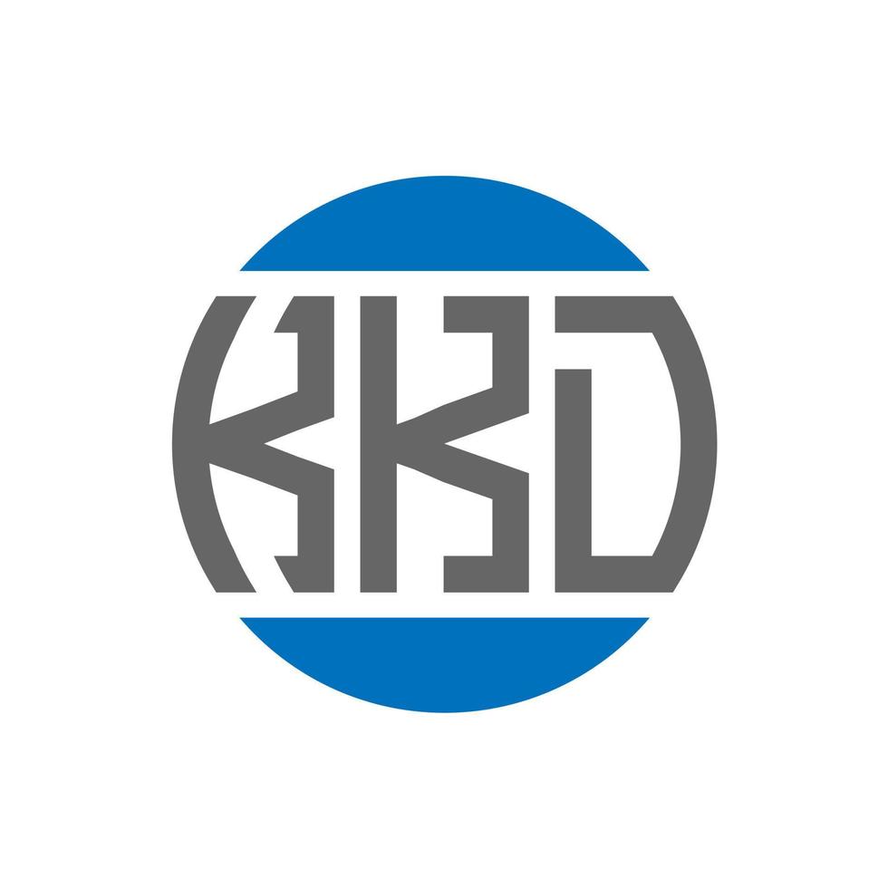 kkd brief logo ontwerp Aan wit achtergrond. kkd creatief initialen cirkel logo concept. kkd brief ontwerp. vector