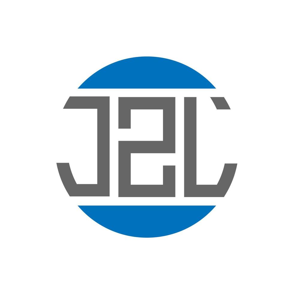 jzl brief logo ontwerp Aan wit achtergrond. jzl creatief initialen cirkel logo concept. jzl brief ontwerp. vector