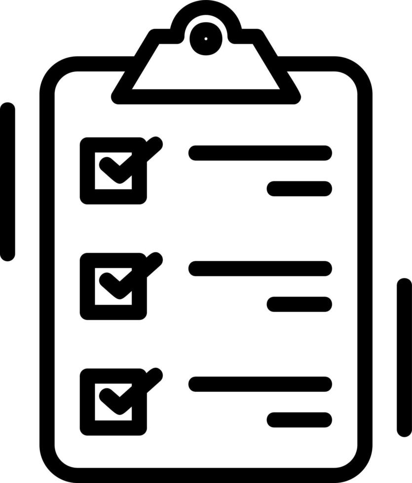 checklist vector icoon ontwerp