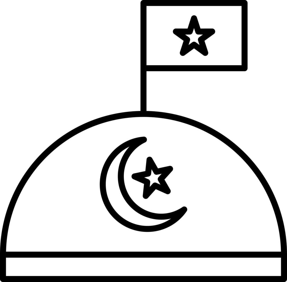 pictogram militaire basislijn vector