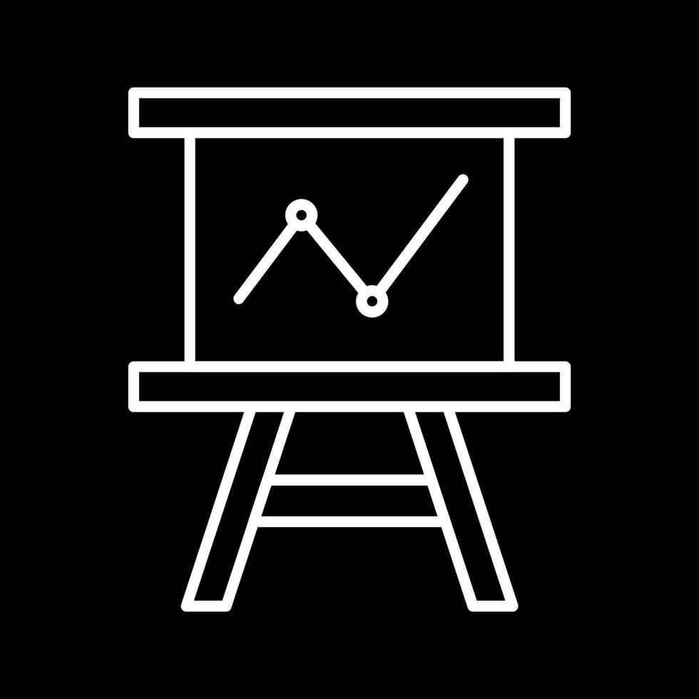 presentatie vector pictogram