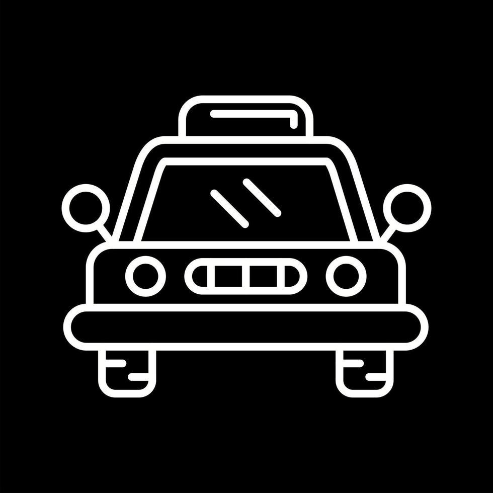 taxi vector icoon