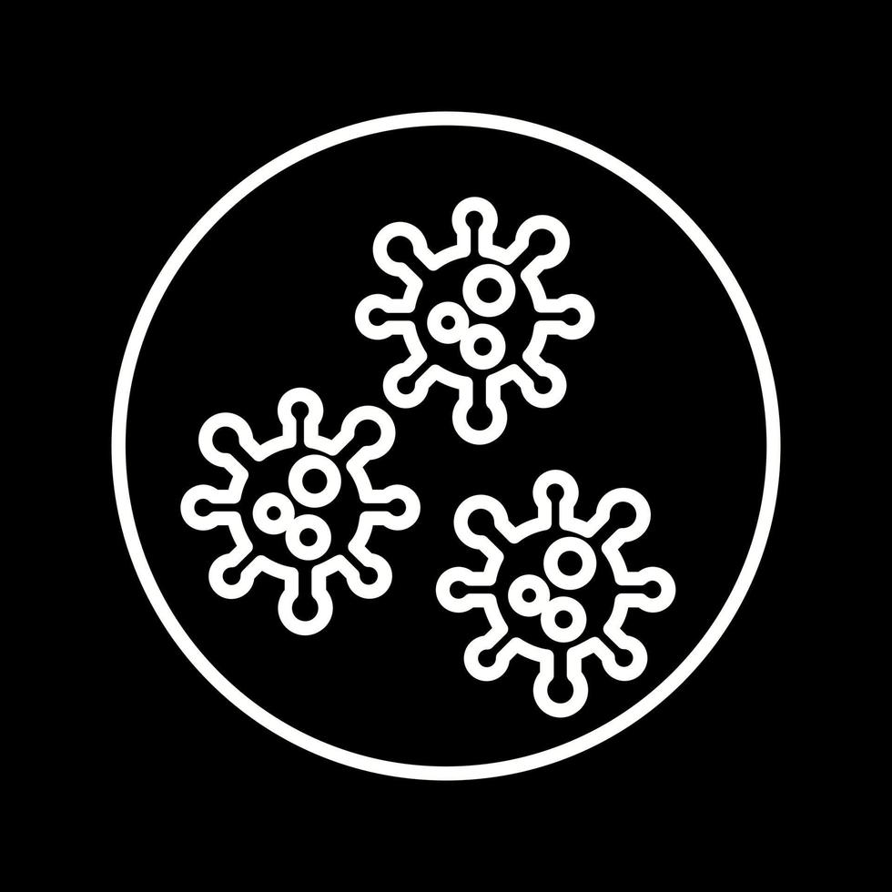 bacteriën vector icon