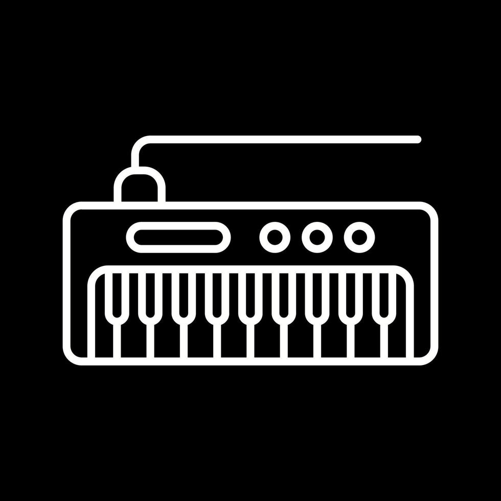 piano vector pictogram