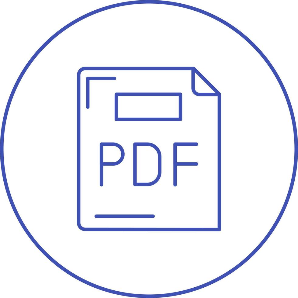 pdf vector icoon