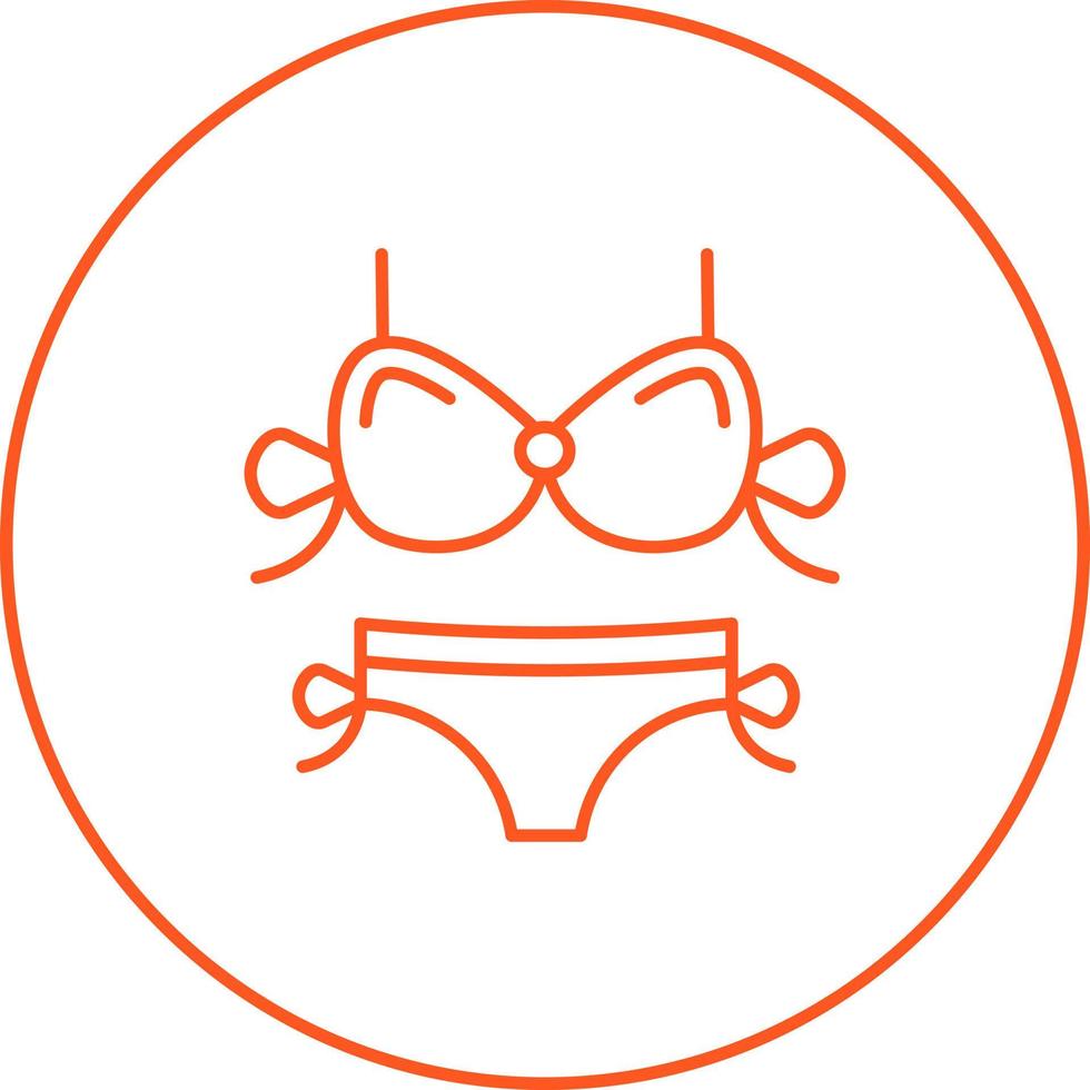 bikini vector icoon